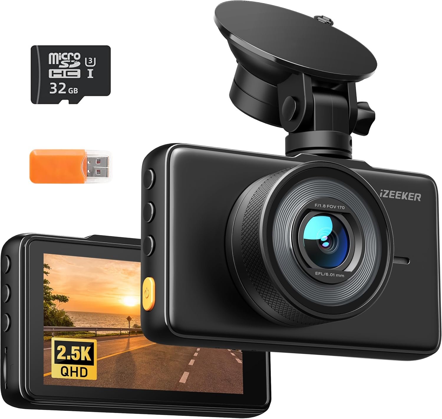 iZEEKER 2.5K Dash Cam Review: 24H Parking Mode Feature