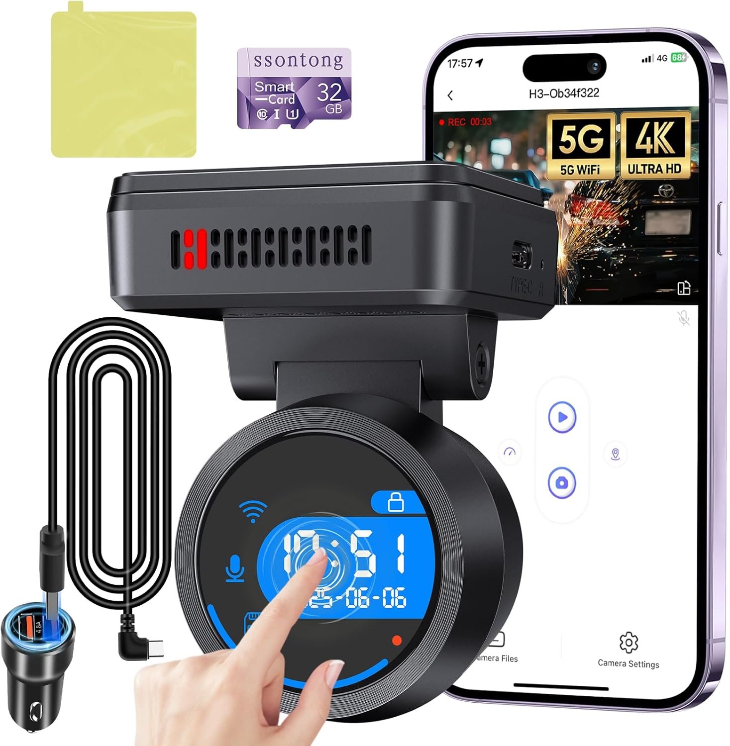 Dash Cam Front 4K Review: Crystal Clear Footage Anytime