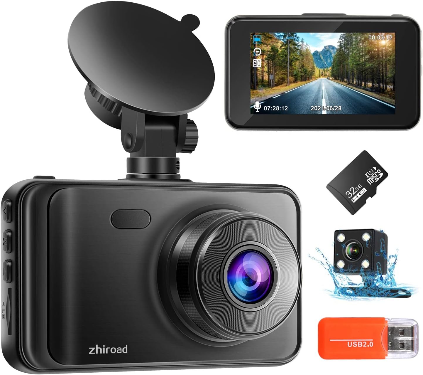 Dash Cam Front and Rear Review: Exceptional Clarity for Safeguarding Your Journey