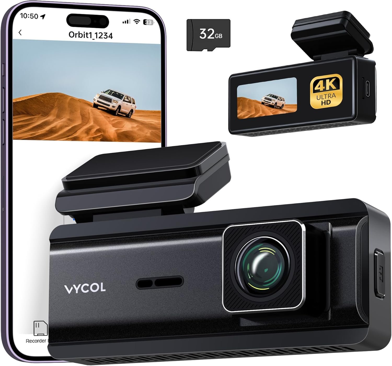 Dash Cam Front Review: Exceptional Clarity with 4K Night Vision