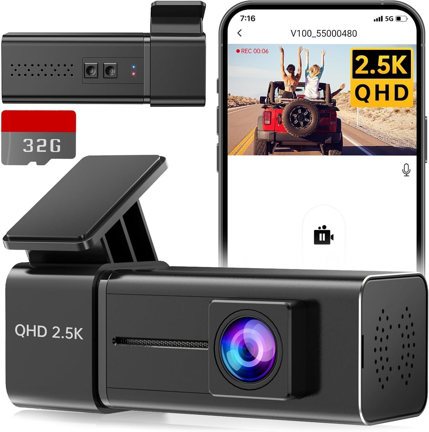 Dash Cam Front WiFi 2.5K Review: Exceptional Clarity for Peace of Mind